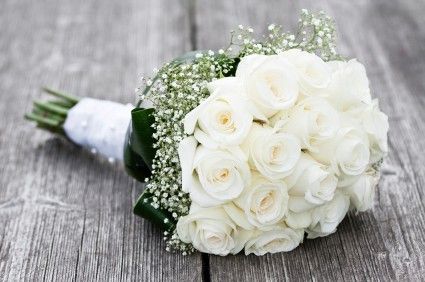 Bouquet Noiva c/ 20 Rosas brancas - Dea Flores