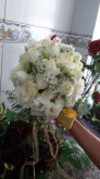 Bouquet Noiva c/ 20 Rosas Brancas