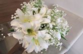 Bouquet Noiva Lirios-brancos